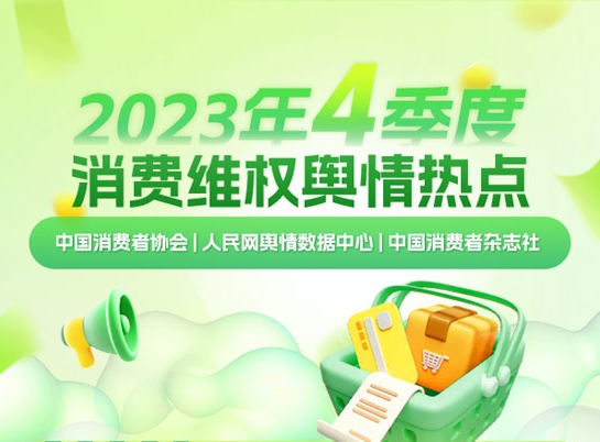 2023年四季度消費維權輿情熱點發布
